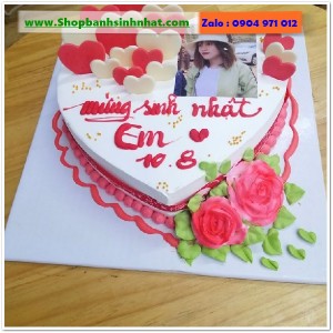 Bánh Sinh Nhật In Hình Ảnh - H739